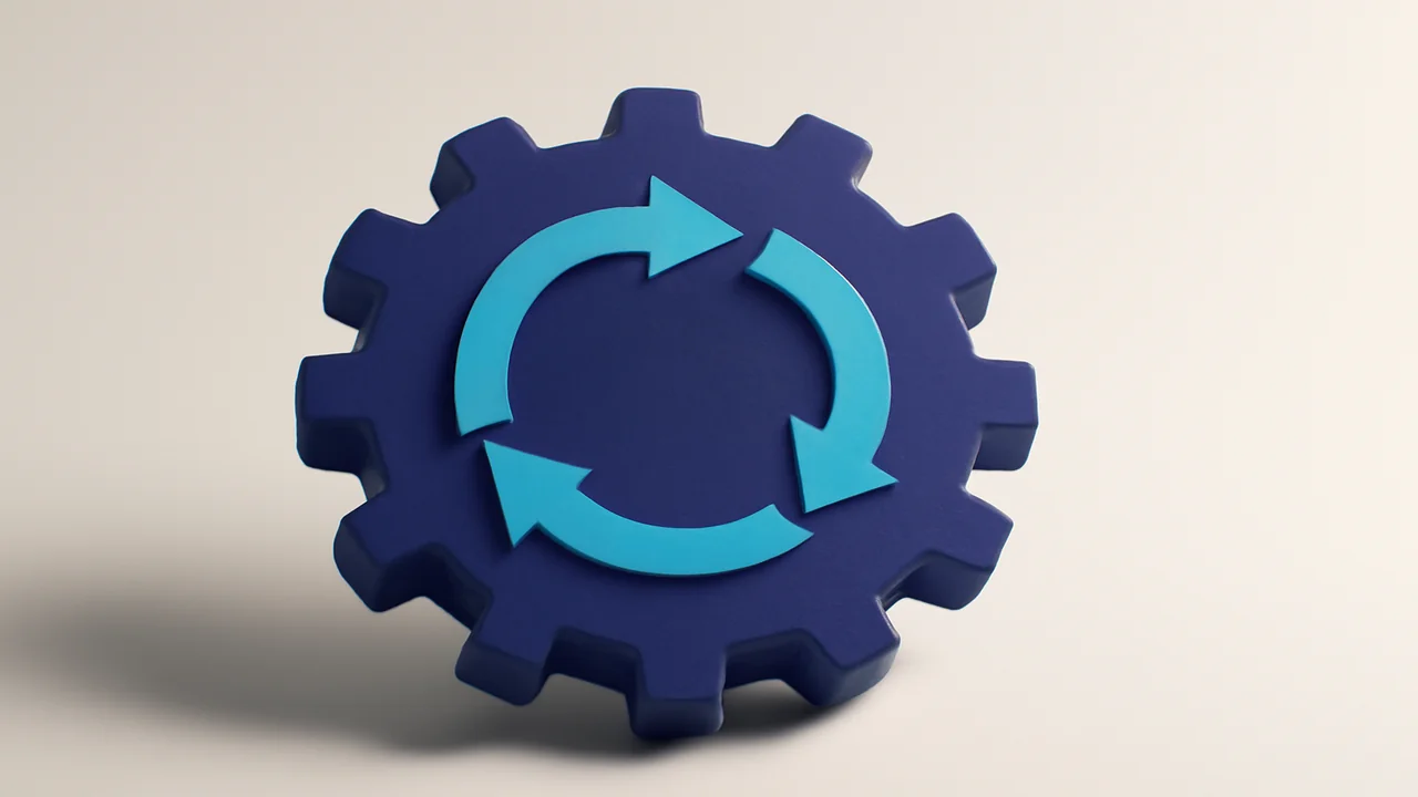 Editorial illustration of a payment gateway cycle diagram