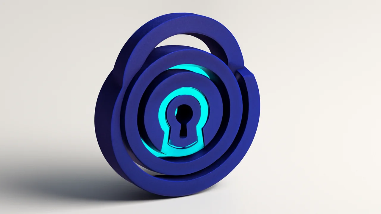Editorial illustration of layered security zones